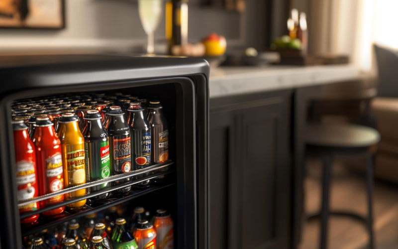 Insignia 130-Can Beverage Cooler