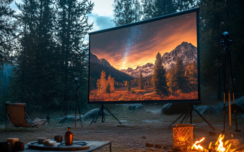 Insignia 75 Tripod Projector Screen